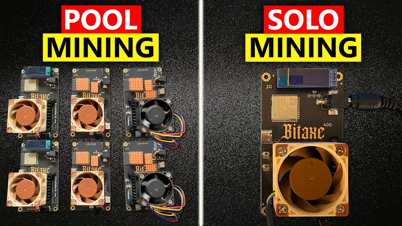 Solo Mining vs Pool Mining Comparison