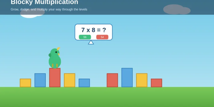 Blocky Multiplication