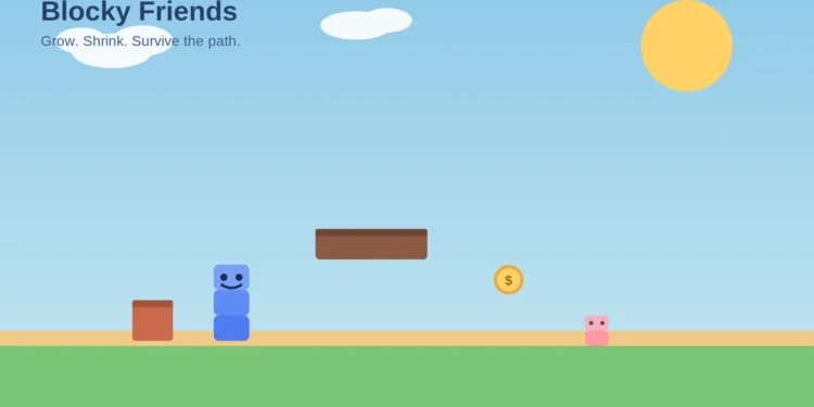 Blocky Friends Game