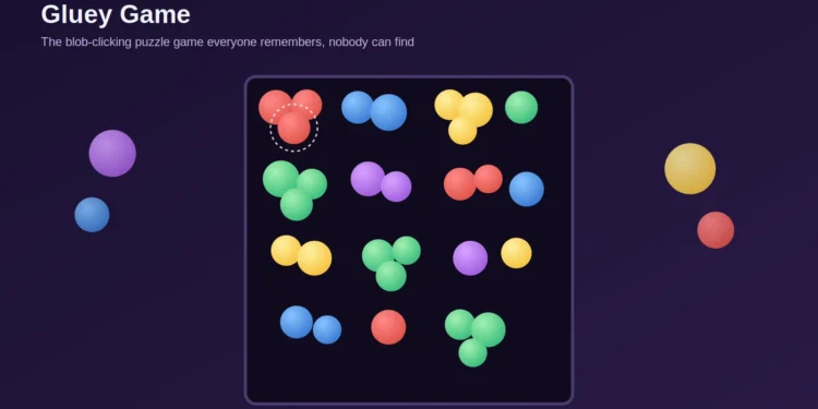 Gluey Game